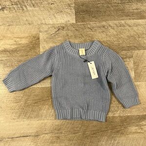 Ayla and Ophelia Light Blue Sweater (12-18months)